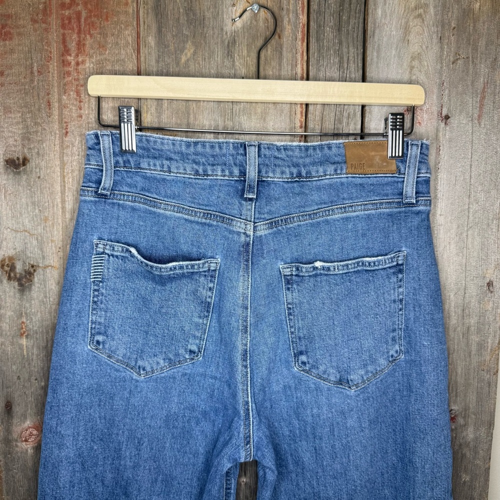 Paige Aneesa High Rise Wide Leg Cropped Jeans in Soulful size 29 - Picture 5 of 15